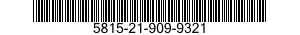 5815-21-909-9321 FACSIMILE SET 5815219099321 219099321