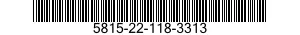 5815-22-118-3313 KEYTOP,KEYBOARD 5815221183313 221183313