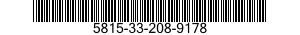 5815-33-208-9178 ROLLER,PRINTER 5815332089178 332089178