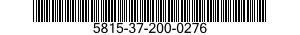 5815-37-200-0276  5815372000276 372000276