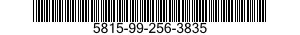 5815-99-256-3835 BAR 5815992563835 992563835