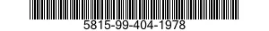 5815-99-404-1978  5815994041978 994041978