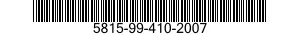 5815-99-410-2007  5815994102007 994102007