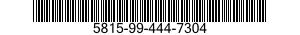 5815-99-444-7304 TIE ROD,INSULATED 5815994447304 994447304