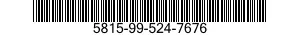 5815-99-524-7676  5815995247676 995247676