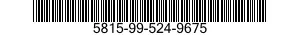 5815-99-524-9675  5815995249675 995249675