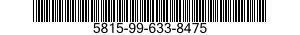 5815-99-633-8475  5815996338475 996338475