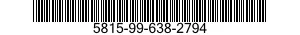 5815-99-638-2794 LEHRENSATZ, ELEKTRO 5815996382794 996382794