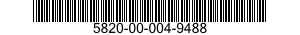 5820-00-004-9488  5820000049488 000049488