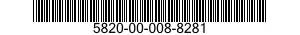 5820-00-008-8281  5820000088281 000088281