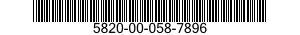 5820-00-058-7896 RECEIVER-TRANSMITTER,RADIO 5820000587896 000587896