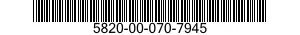 5820-00-070-7945  5820000707945 000707945