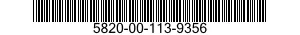 5820-00-113-9356 TUNER,RADIO FREQUENCY 5820001139356 001139356