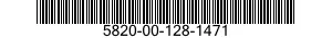 5820-00-128-1471  5820001281471 001281471