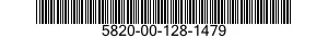 5820-00-128-1479  5820001281479 001281479