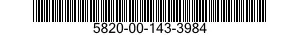 5820-00-143-3984  5820001433984 001433984