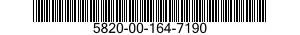 5820-00-164-7190  5820001647190 001647190