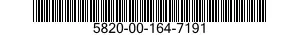 5820-00-164-7191  5820001647191 001647191