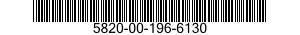 5820-00-196-6130  5820001966130 001966130