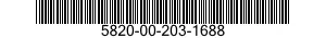5820-00-203-1688  5820002031688 002031688
