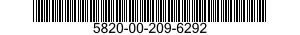 5820-00-209-6292  5820002096292 002096292