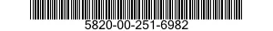 5820-00-251-6982  5820002516982 002516982