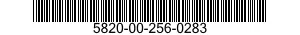 5820-00-256-0283  5820002560283 002560283