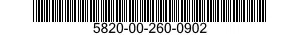 5820-00-260-0902  5820002600902 002600902