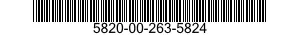 5820-00-263-5824  5820002635824 002635824