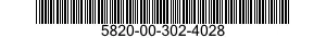 5820-00-302-4028  5820003024028 003024028