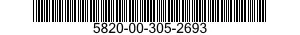 5820-00-305-2693  5820003052693 003052693