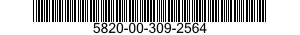 5820-00-309-2564  5820003092564 003092564