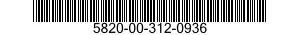 5820-00-312-0936  5820003120936 003120936