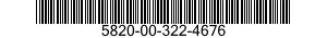 5820-00-322-4676  5820003224676 003224676