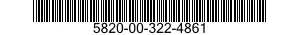 5820-00-322-4861  5820003224861 003224861