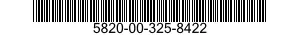 5820-00-325-8422  5820003258422 003258422