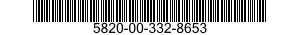 5820-00-332-8653  5820003328653 003328653