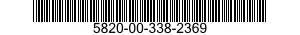 5820-00-338-2369  5820003382369 003382369