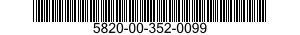 5820-00-352-0099  5820003520099 003520099