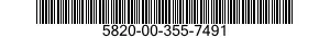 5820-00-355-7491  5820003557491 003557491