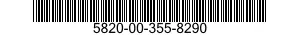 5820-00-355-8290  5820003558290 003558290