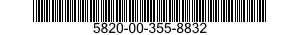 5820-00-355-8832  5820003558832 003558832