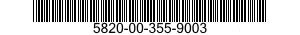 5820-00-355-9003  5820003559003 003559003
