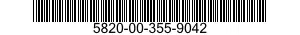 5820-00-355-9042  5820003559042 003559042