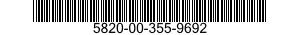 5820-00-355-9692  5820003559692 003559692