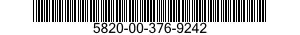 5820-00-376-9242  5820003769242 003769242