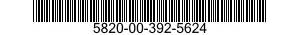 5820-00-392-5624  5820003925624 003925624