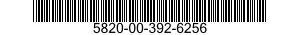 5820-00-392-6256  5820003926256 003926256