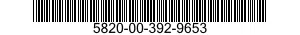 5820-00-392-9653  5820003929653 003929653