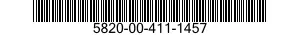 5820-00-411-1457  5820004111457 004111457